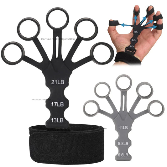 Hand Grip Strengthener Physical Tools Guitar Finger Trainer Training and Exercise Gym 6th Level Resistance Gripster Expander